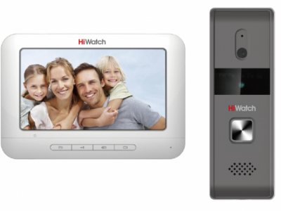 HiWatch DS-D100KF Комплект аналогового видеодомофона  c памятью до 200 снимков