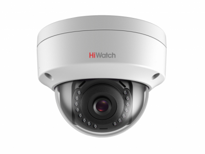 HiWatch DS-I102 Купольная IP-видеокамера с ИК-подсветкой до 30м