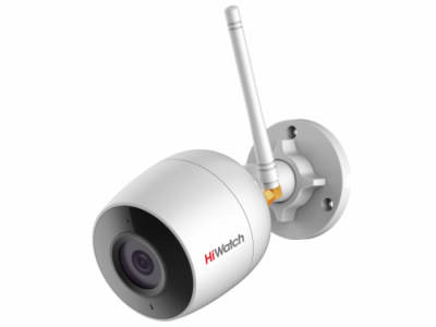 HiWatch DS-I250W 2Мп цилиндрическая IP-видеокамера с EXIR-подсветкой до 30м и Wi-Fi