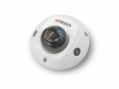 HiWatch DS-I259M 2Мп купольная IP-видеокамера с EXIR-подсветкой до 10м и микрофоном