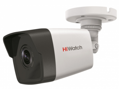 HiWatch DS-I450M 4 Мп цилиндрическая IP-камера с EXIR-подсветкой до 30м и микрофоном