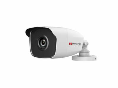 HiWatch DS-T120 1Мп цилиндрическая HD-TVI видеокамера с EXIR-подсветкой до 40 м