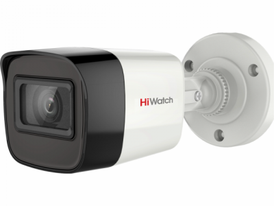HiWatch DS-T200A 2 Мп цилиндрическая HD-TVI видеокамера  с EXIR-подсветкой до 30 м и микрофоном   