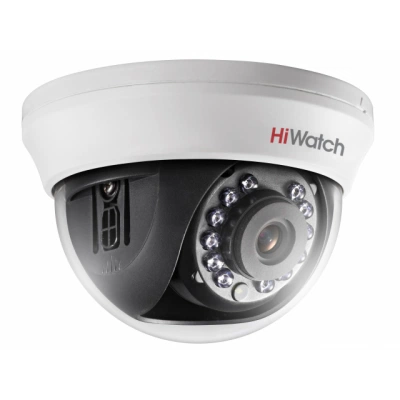 DS-T201  2Мп купольная HD-TVI видеокамера с ИК-подсветкой до 20м