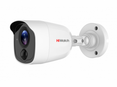 HiWatch DS-T210(B) 2Мп цилиндрическая HD-TVI видеокамера с PIR-датчиком и EXIR-подсветкой до 20м 