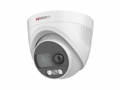 HiWatch DS-T213X 2Мп купольная HD-TVI видеокамера с PIR-датчиком и EXIR подсветкой до 20м