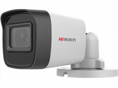 HiWatch DS-T500(C) 5Мп уличная цилиндрическая HD-TVI камера с EXIR-подсветкой до 30м