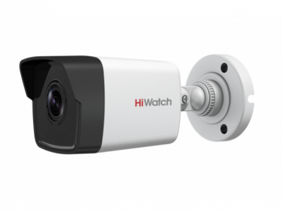 HiWatch DS-T500P(B) 5Мп цилиндрическая HD-TVI видеокамера с EXIR-подсветкой до 20 м с PoC