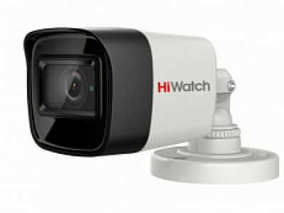 HiWatch DS-T800  8 Мп цилиндрическая HD-TVI камера с EXIR-подсветкой до 30м 